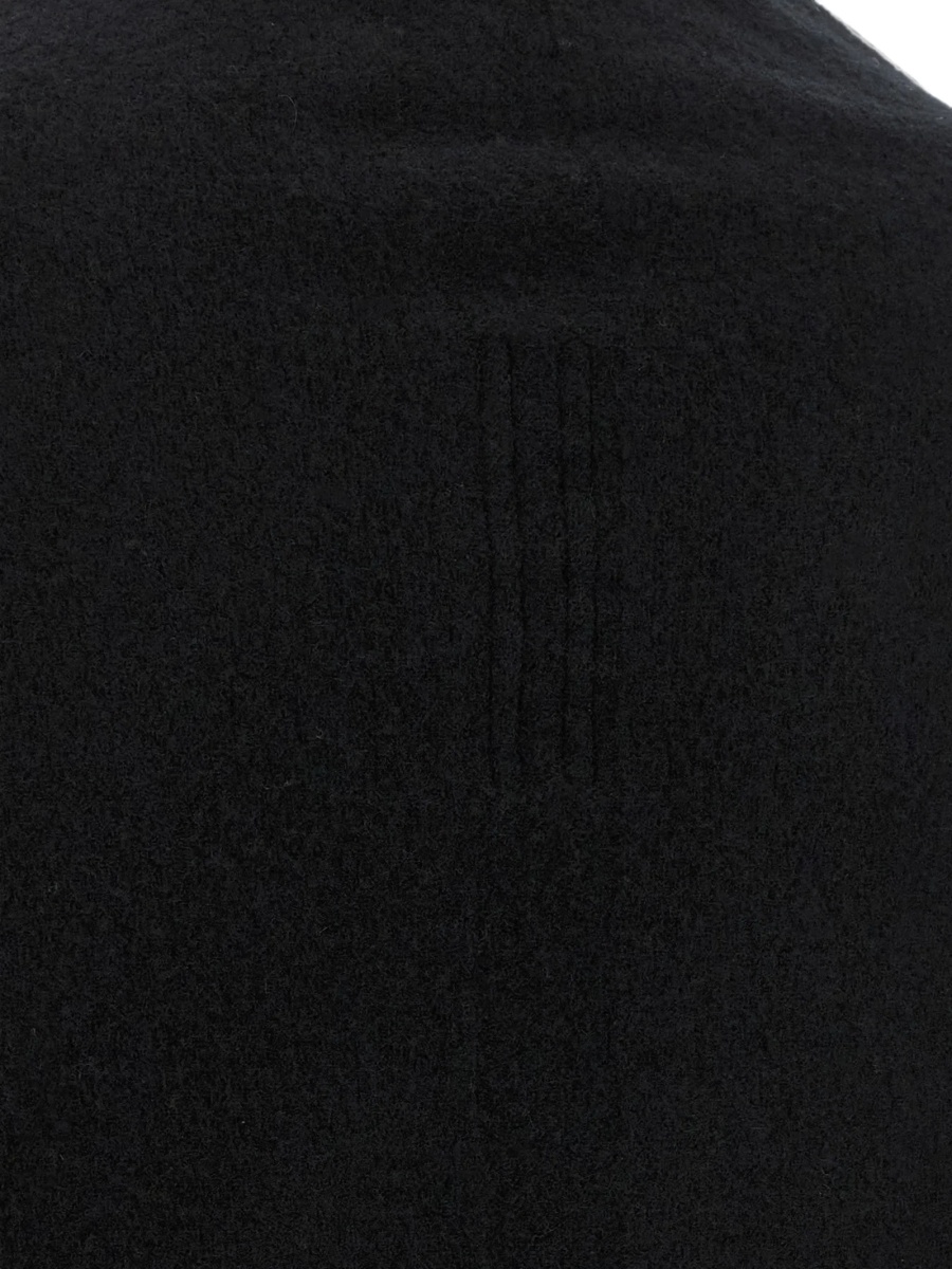 Pulover tricotat Rick Owens negru - Img 4
