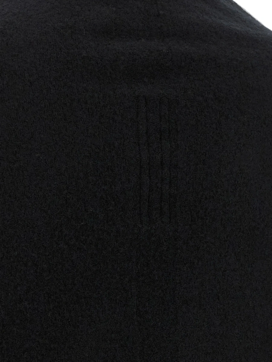 Pulover tricotat Rick Owens negru - Img 4