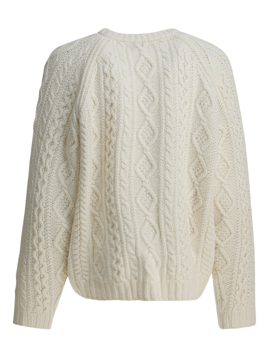 Pulover tricotat Sandbeige neutru - Img 2