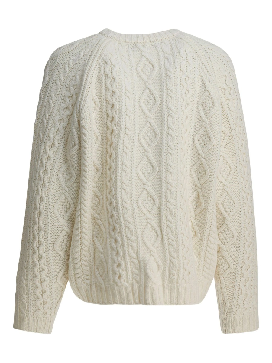 Pulover tricotat Sandbeige neutru - Img 2
