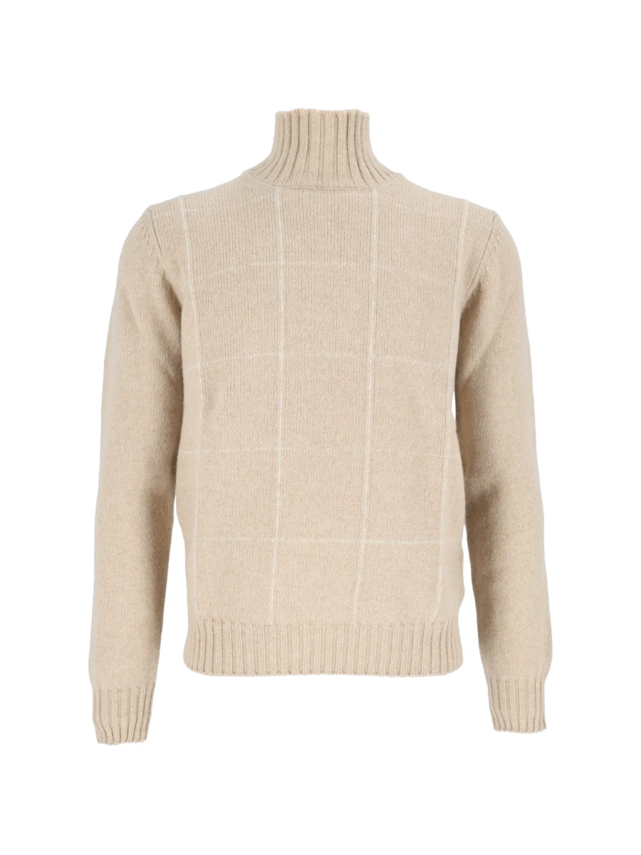 Pulover tricotat SETTE FILI CASHMERE neutru - Img 2