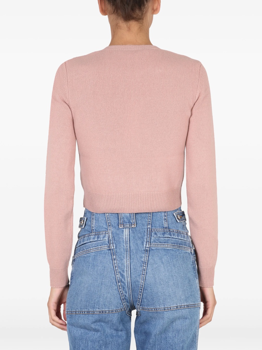Pulover tricotat Stella McCartney roz - Img 2
