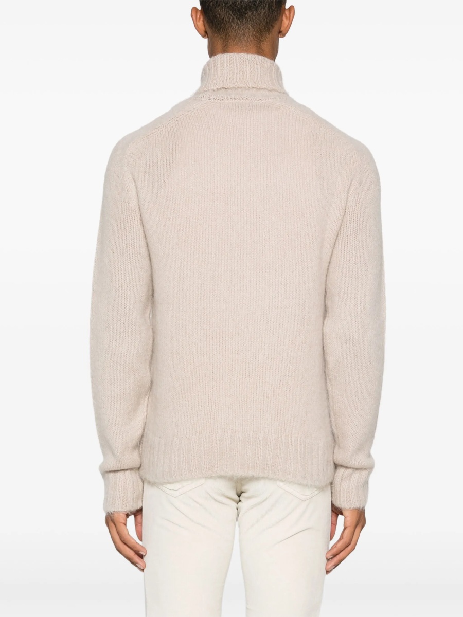 Pulover tricotat Tom Ford neutru - Img 4