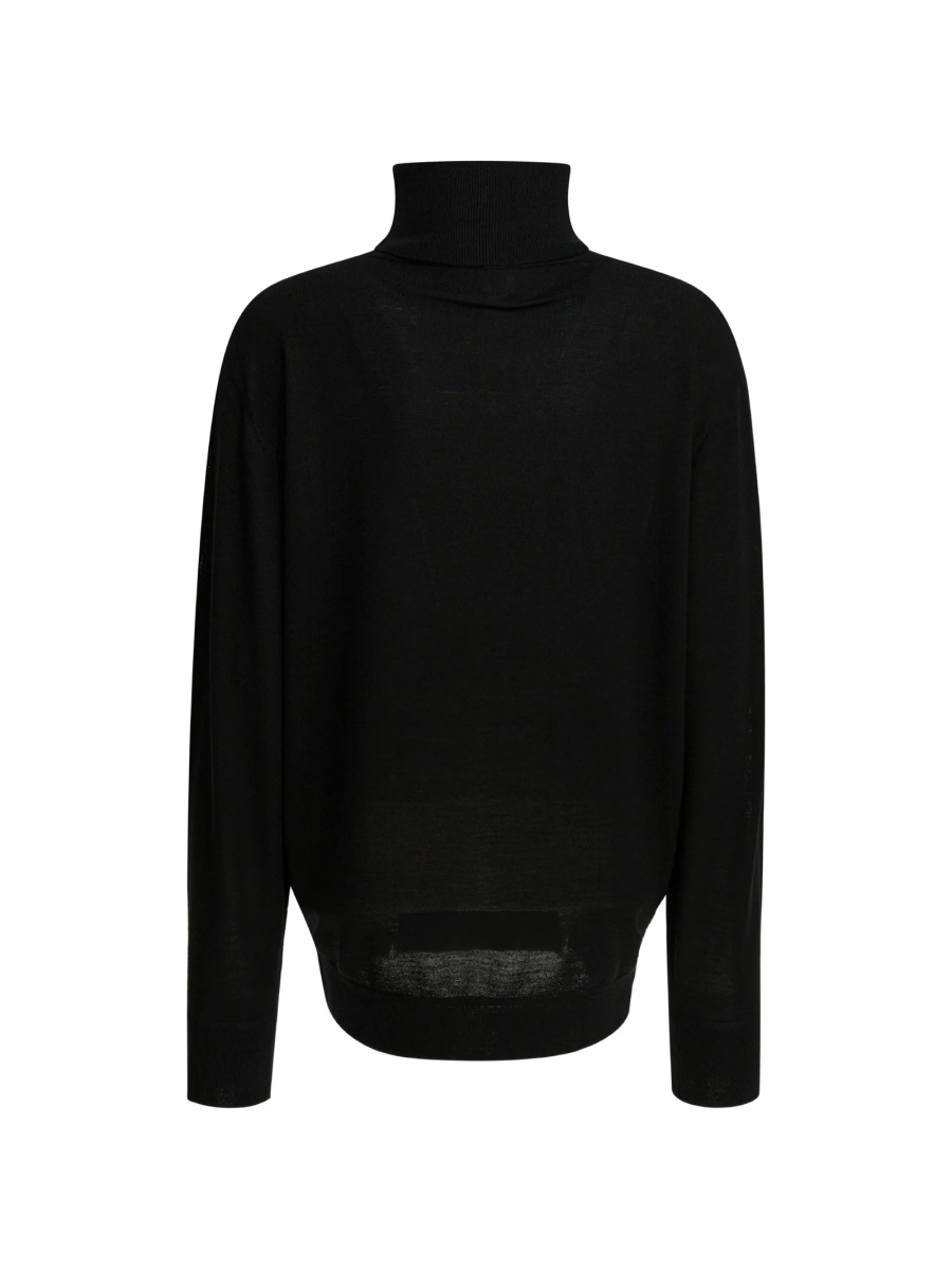Pulover tricotat TOTEME negru - Img 2
