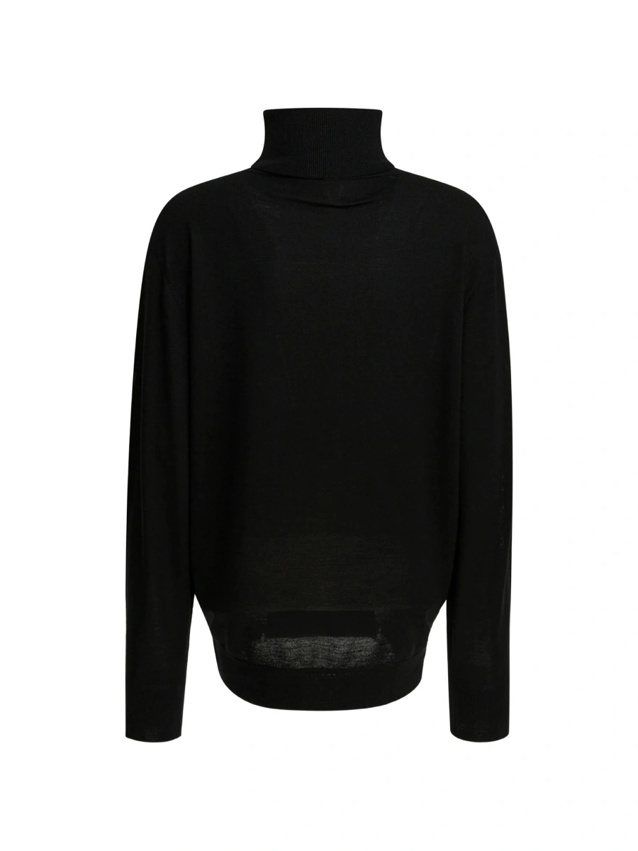 Pulover tricotat TOTEME negru - Img 2