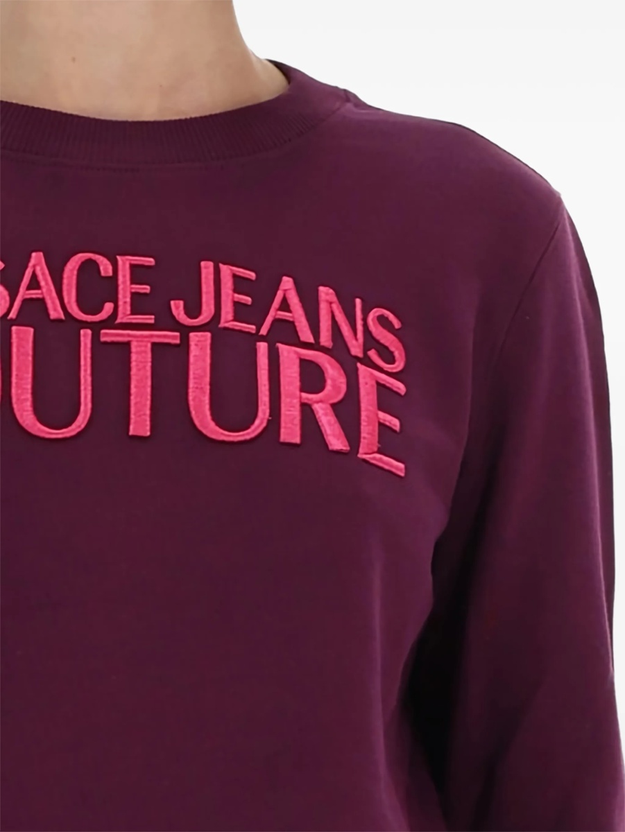 Pulover tricotat Versace Jeans Couture rosu - Img 2
