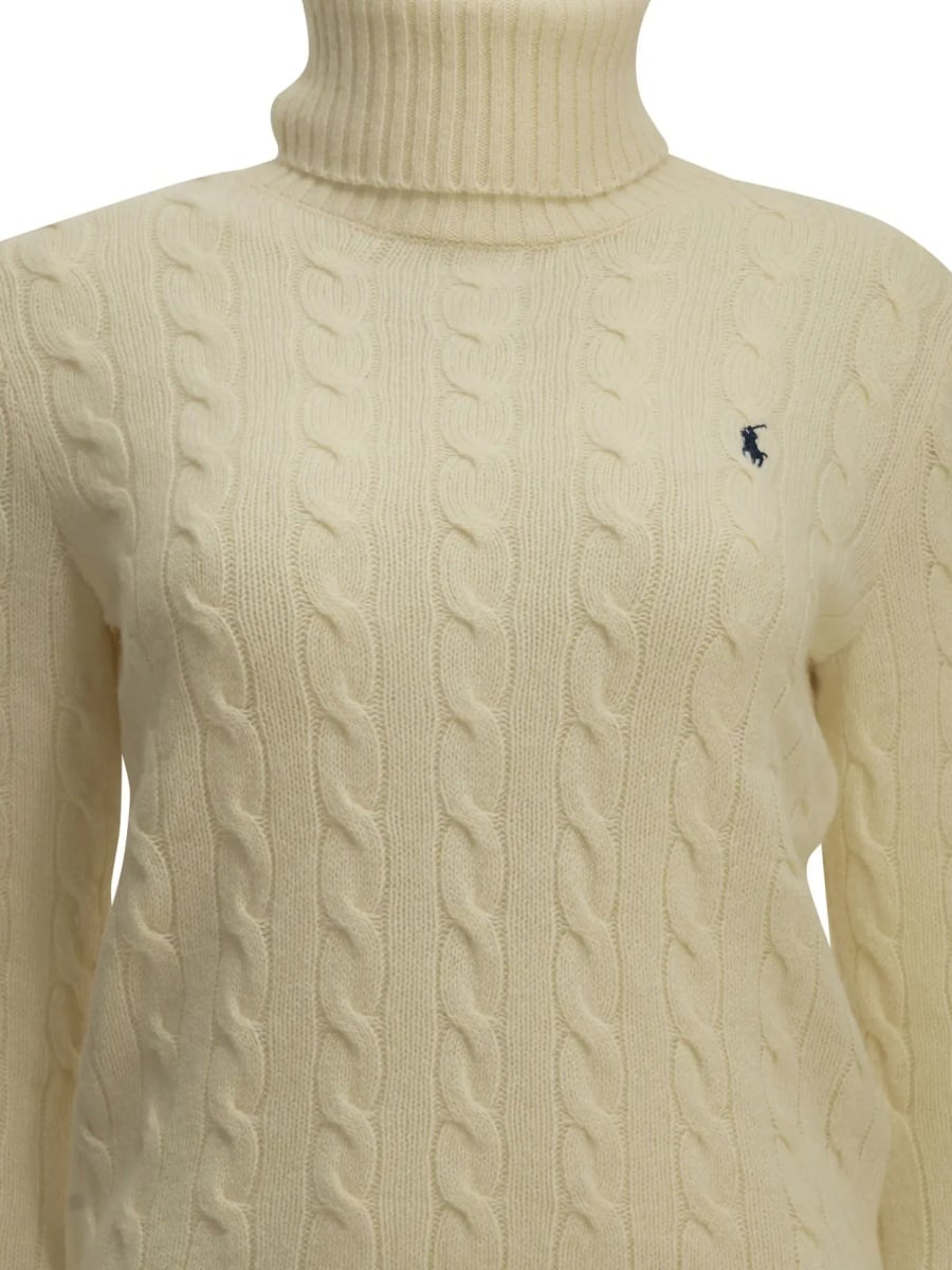 Pulover Turtleneck Sweater with Logo - Img 3