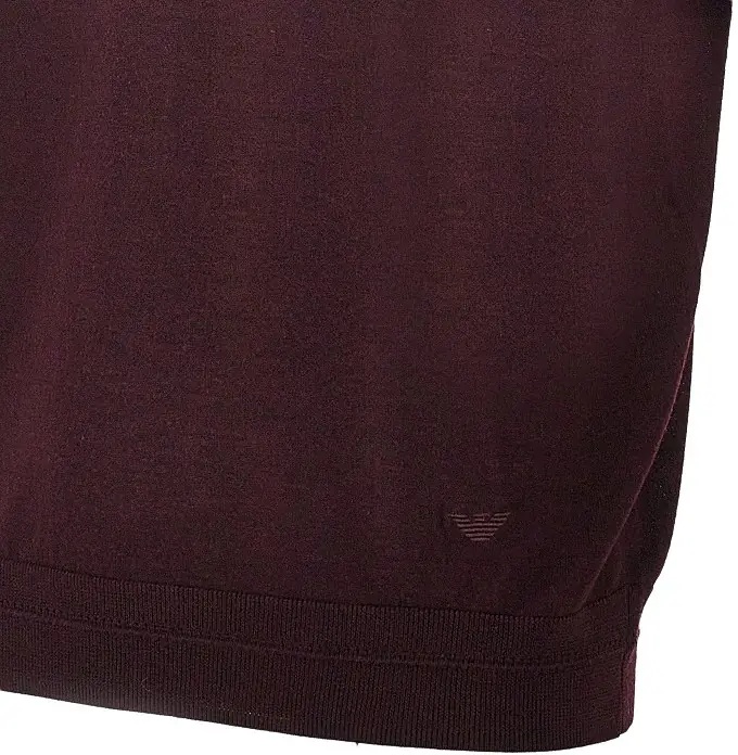 Pulover Virgin wool and silk polo shirt - Img 2