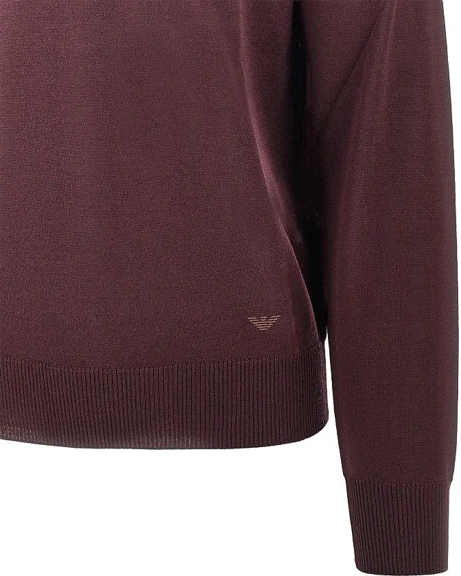 Pulover Virgin wool sweater with Eagle embroidery - Img 2