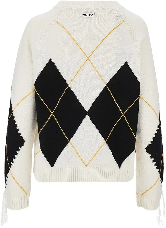 Pulover Wool and cashmere knitted sweater - Img 3