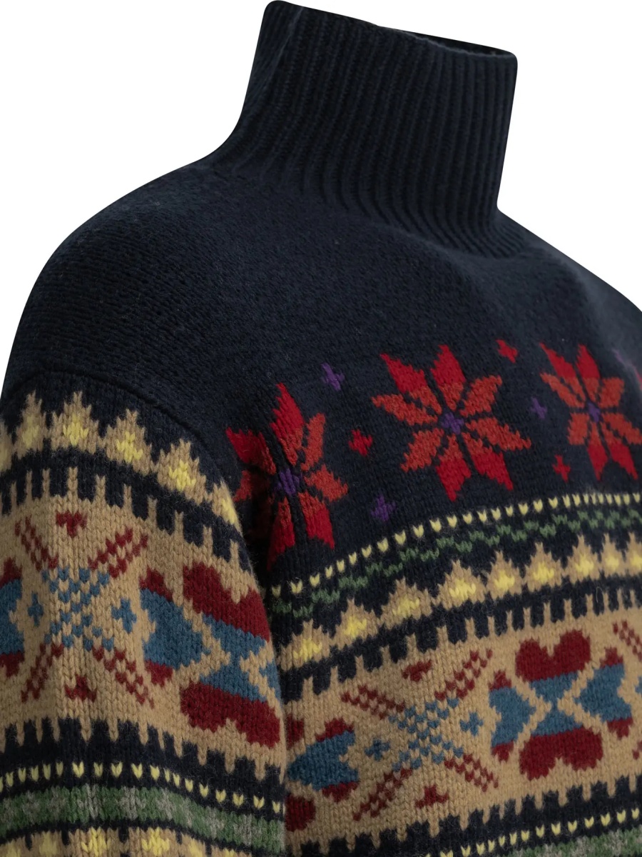 Pulover Wool and cashmere turtleneck sweater - Img 4