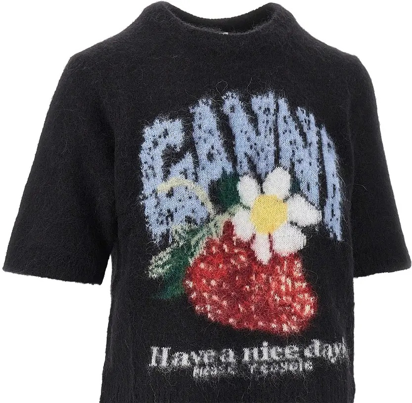 Pulover Wool-blend knitted top - Img 2