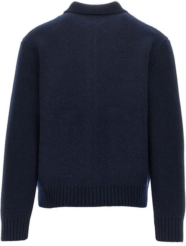 Pulover Wool knitted cardigan - Img 3