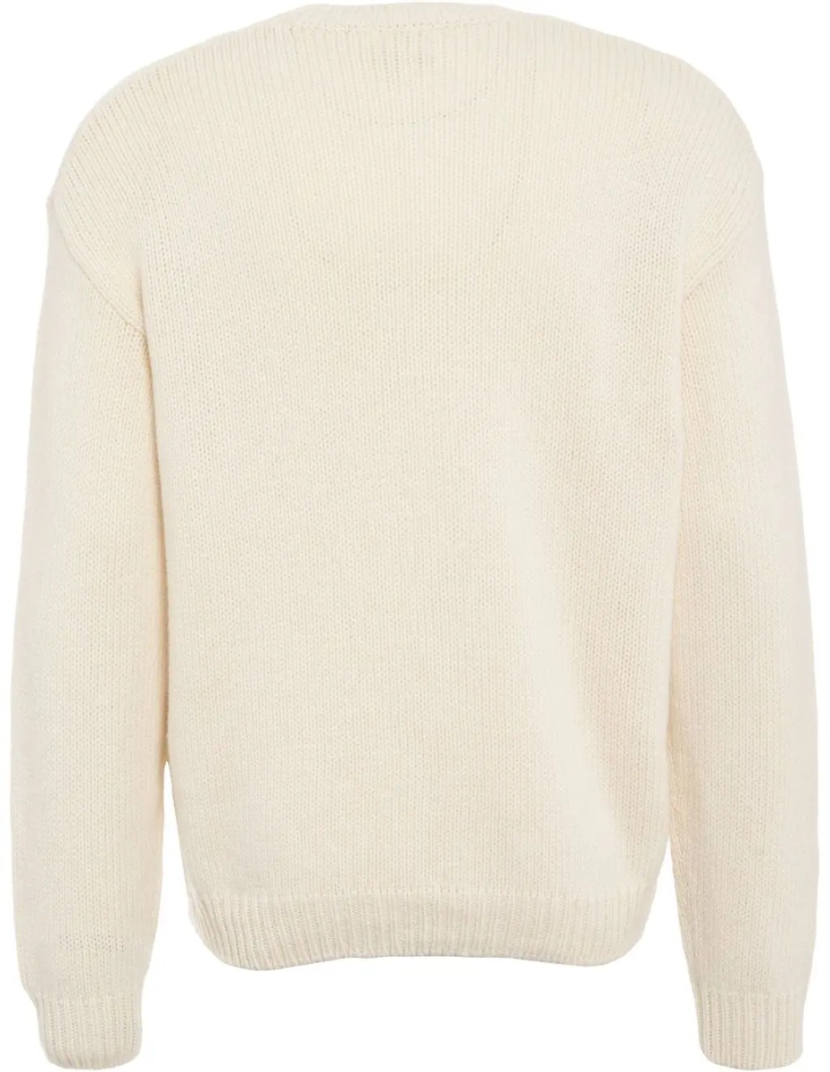 Pulovere A.P.C. Sweater with intarsia logo - Img 3
