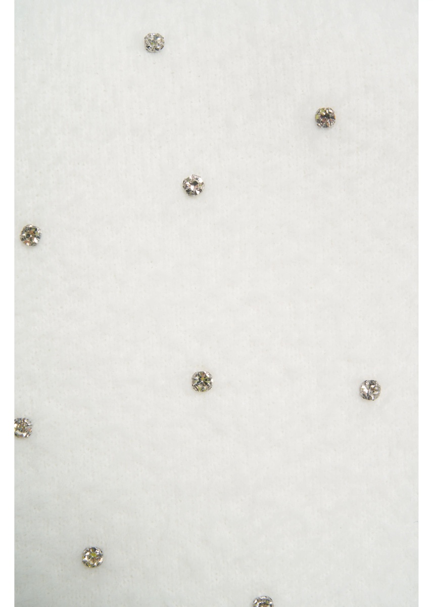 Pulovere Pullover with rhinestone embellishment - Img 4