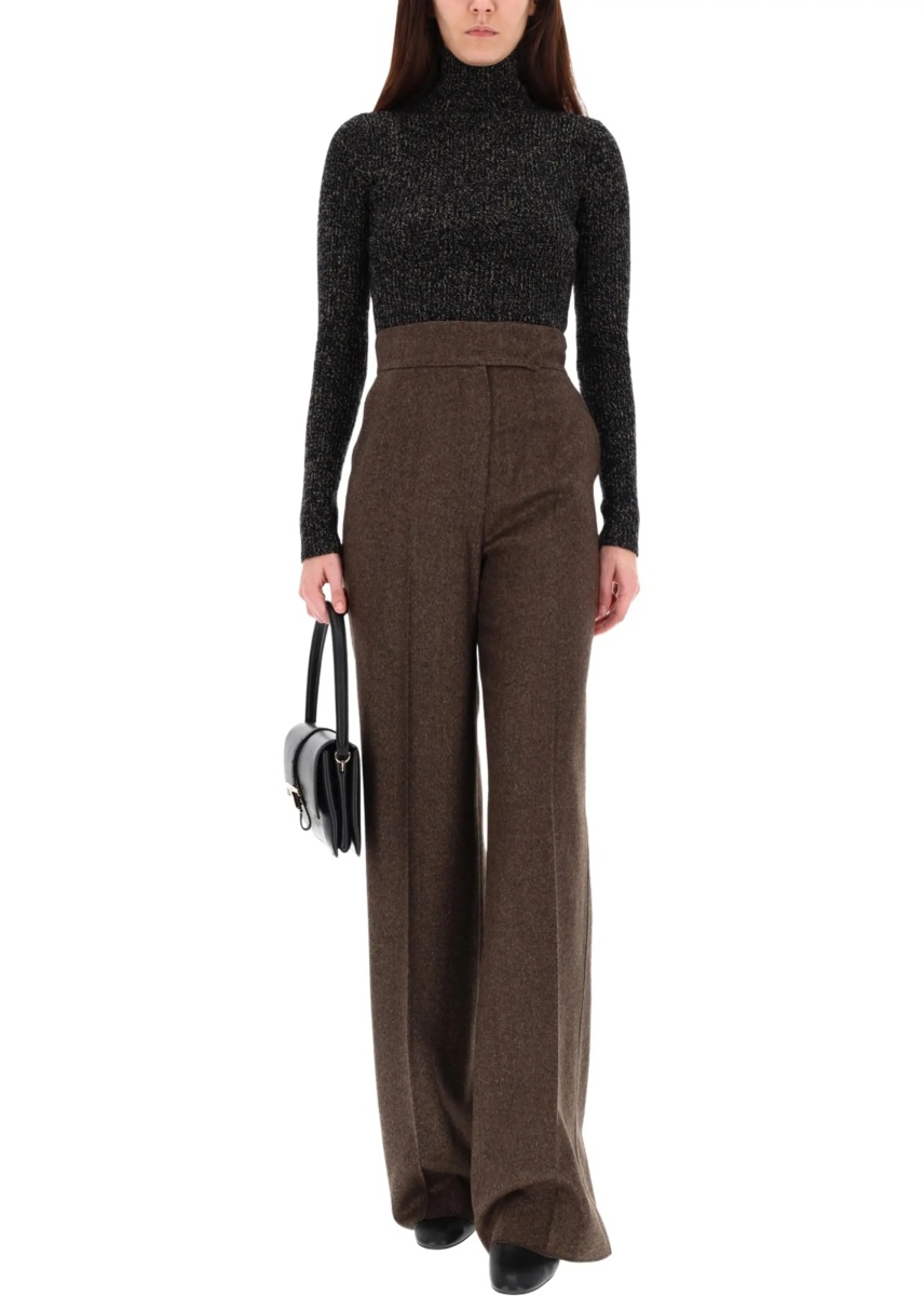 Pulovere Wool And Cashmere Mouliné Turtleneck - Img 2