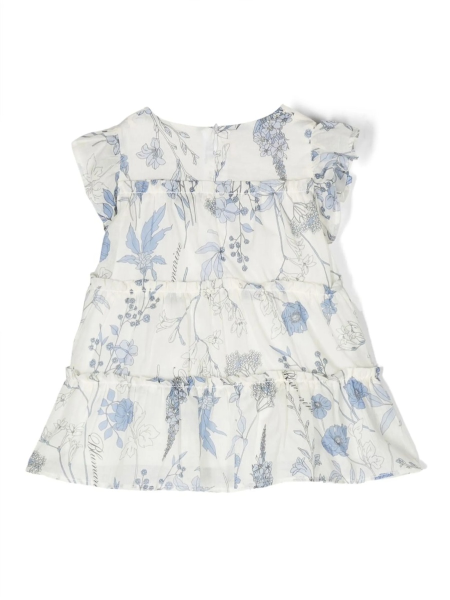 Rochie casual Blumarine alba din bumbac - Img 2