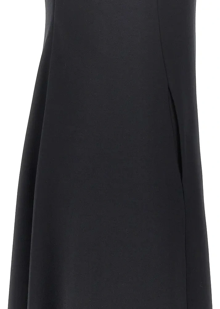 Rochie casual Emporio Armani neagra din jerse - Img 2