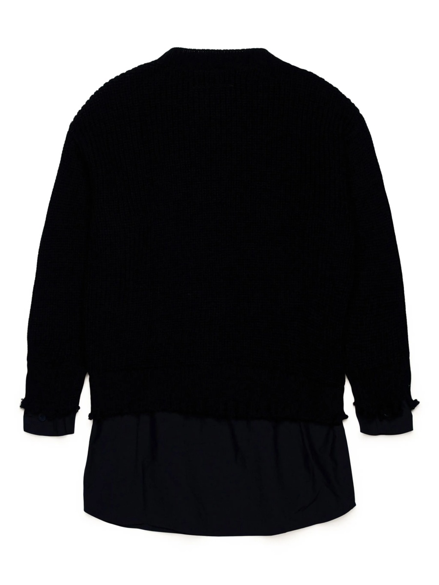 Rochie casual MM6 Maison Margiela neagra - Img 2