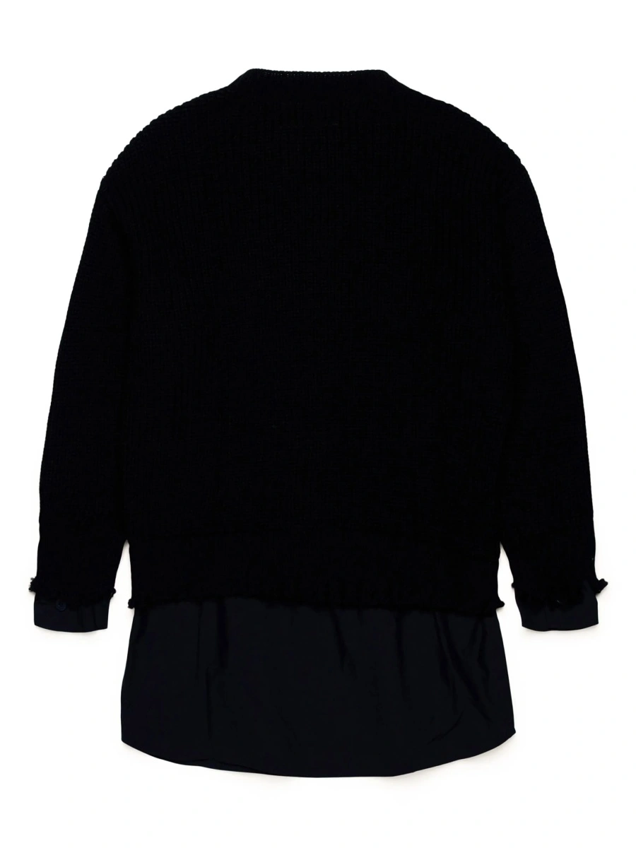 Rochie casual MM6 Maison Margiela neagra - Img 2