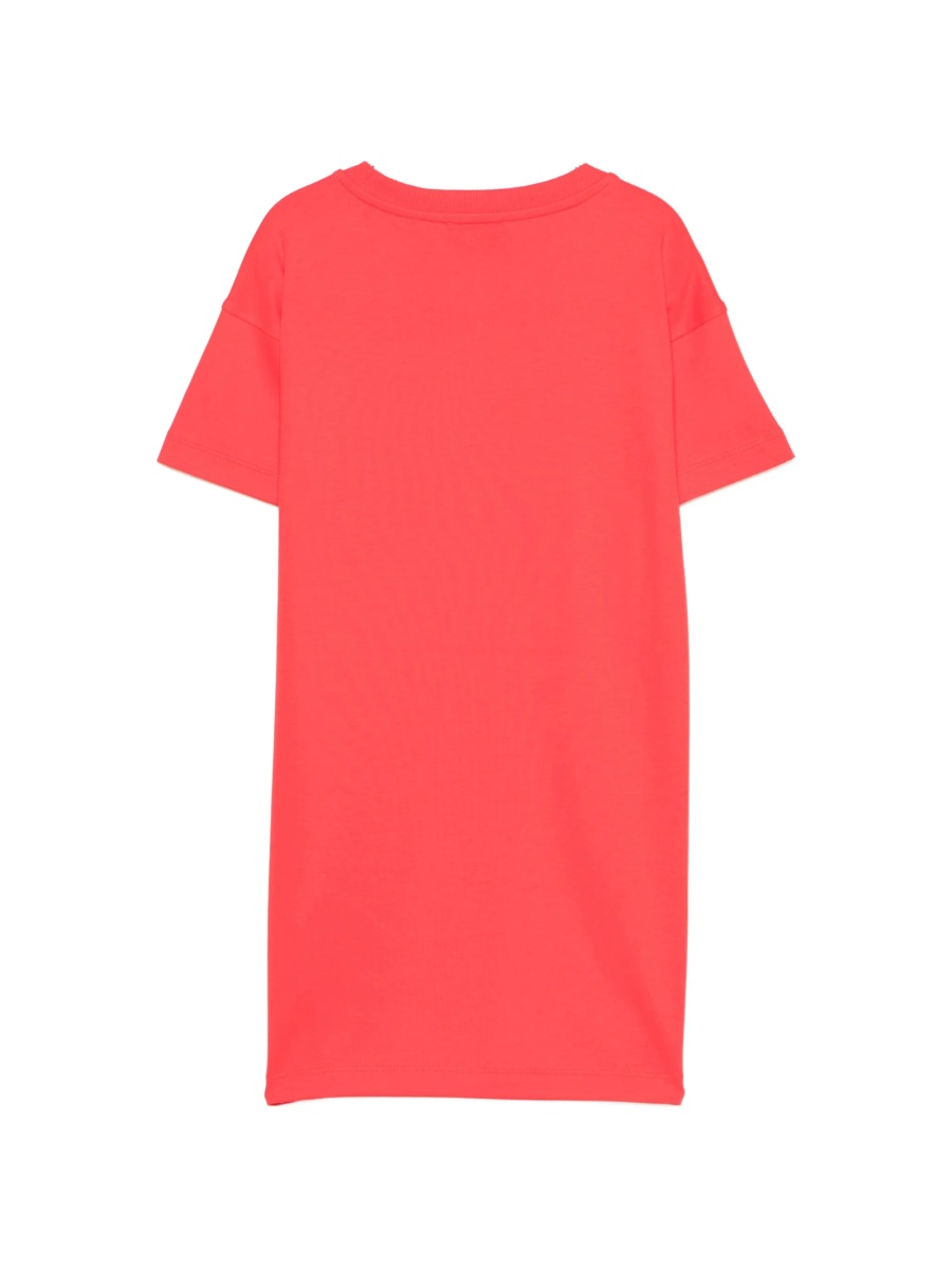 Rochie casual Moschino rosie din bumbac - Img 2