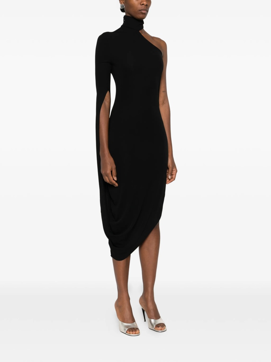 Rochie de ocazie Alexander Wang neagra din vascoza si elastan - Img 3