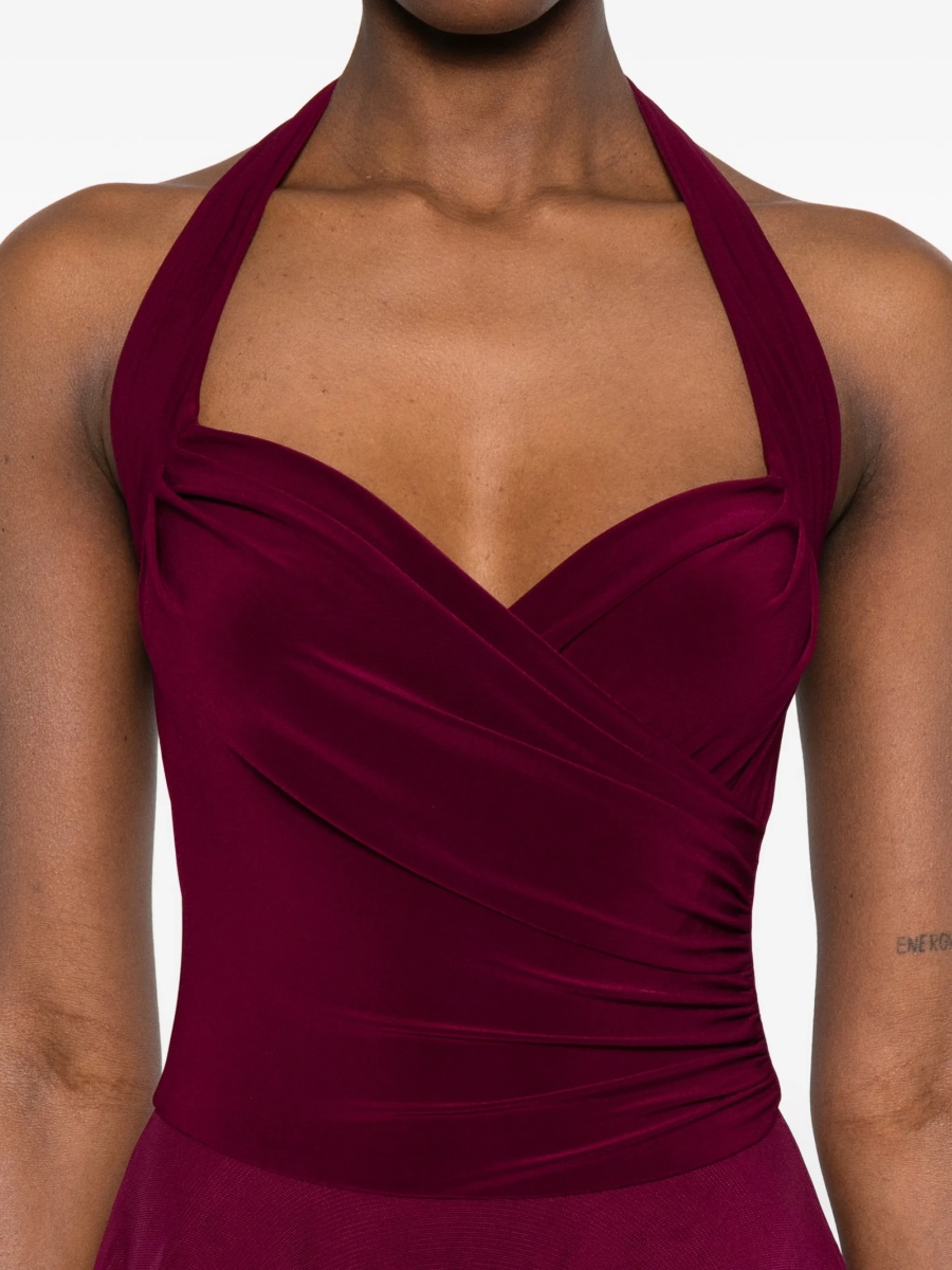 Rochie de ocazie NORMA KAMALI rosie - Img 5