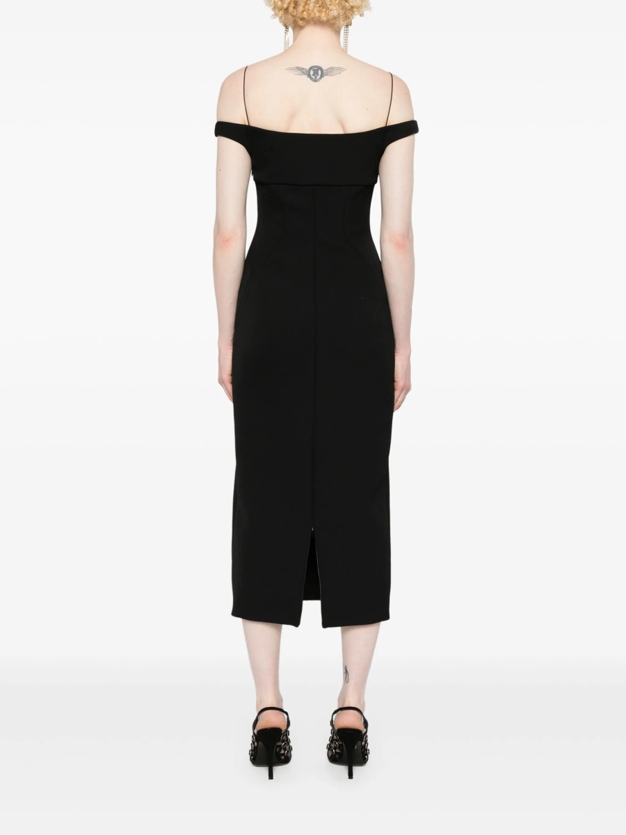 Rochie de ocazie Philosophy neagra din elastan si poliamida - Img 4