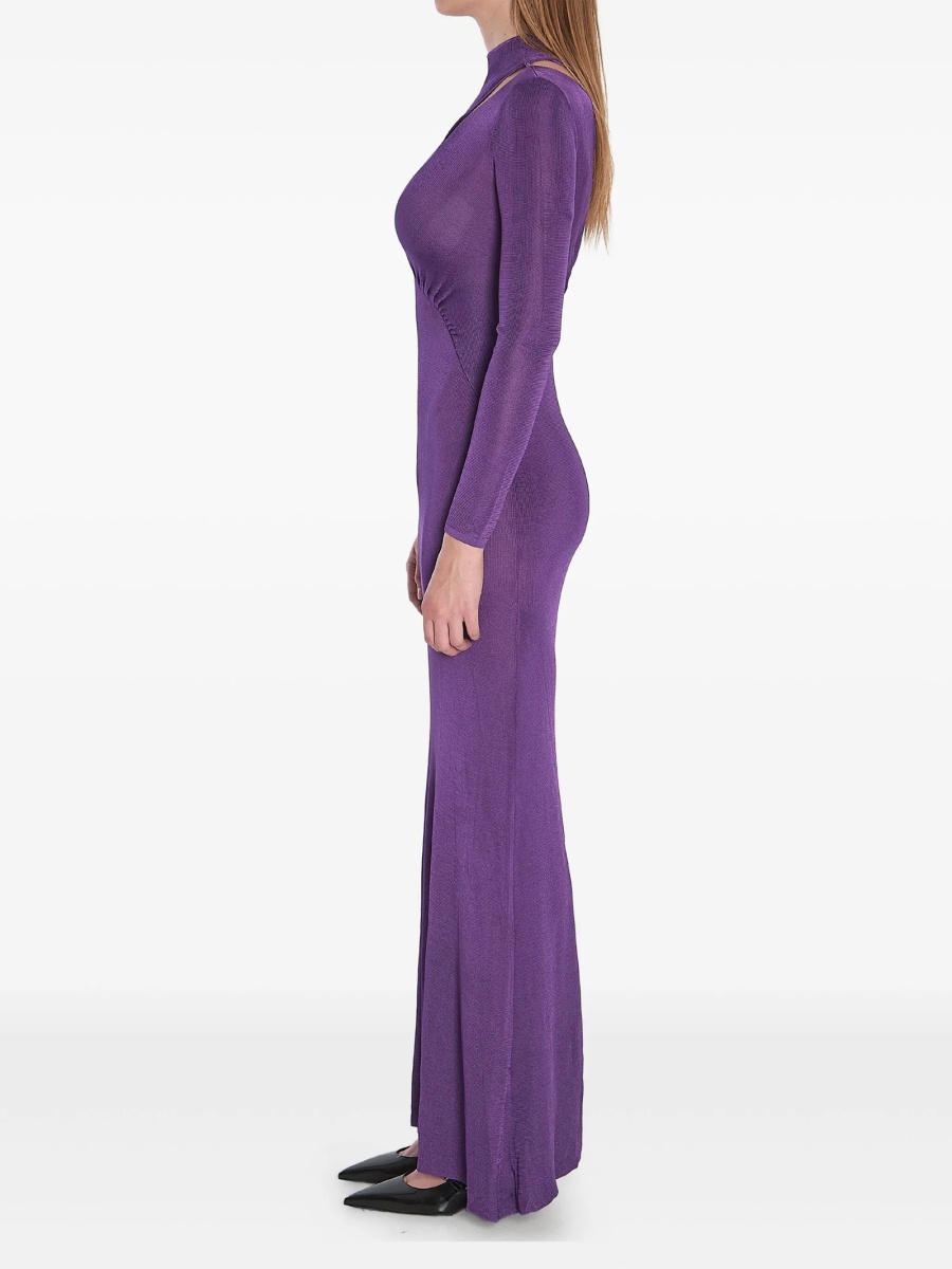 Rochie de ocazie Self-Portrait violet - Img 3