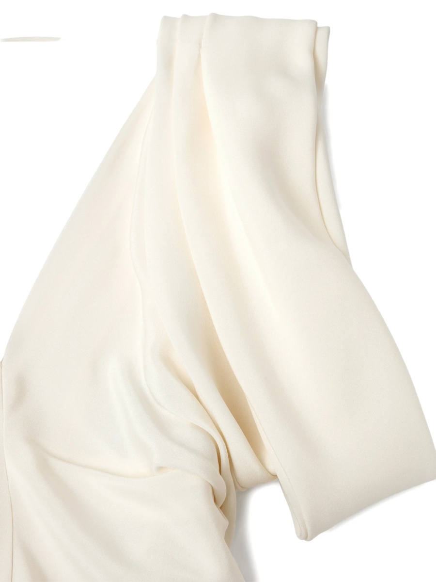 Rochie de ocazie Versace alba din matase - Img 3