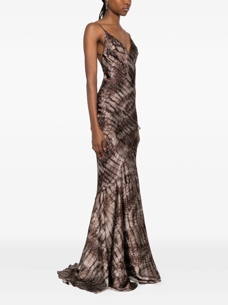 Rochie de seara Elisabetta Franchi maro - Img 3