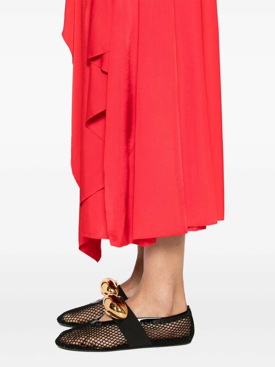 Rochie de seara Lanvin rosie - Img 5