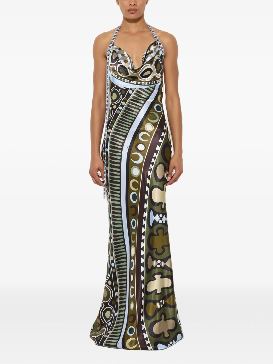 Rochie de seara PUCCI verde - Img 2