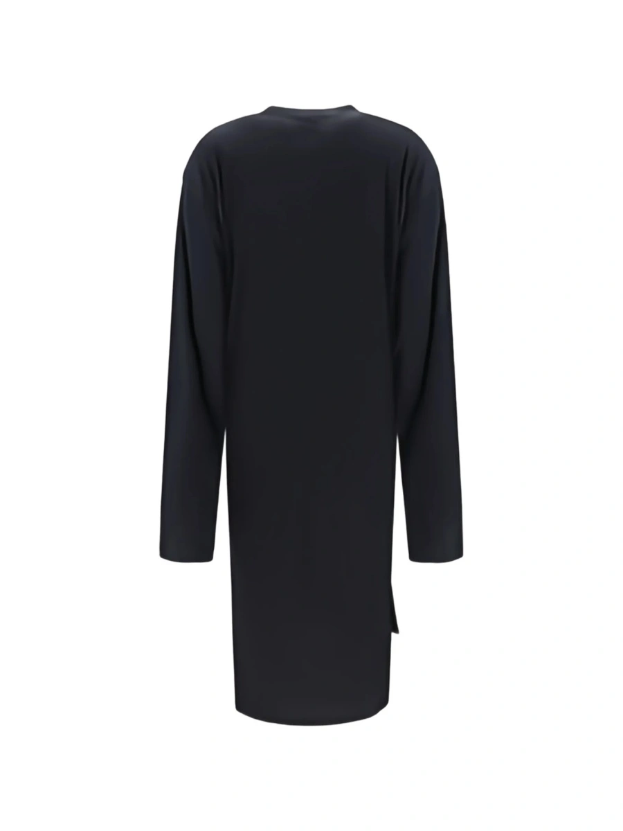 Rochie de zi Balenciaga neagra - Img 2