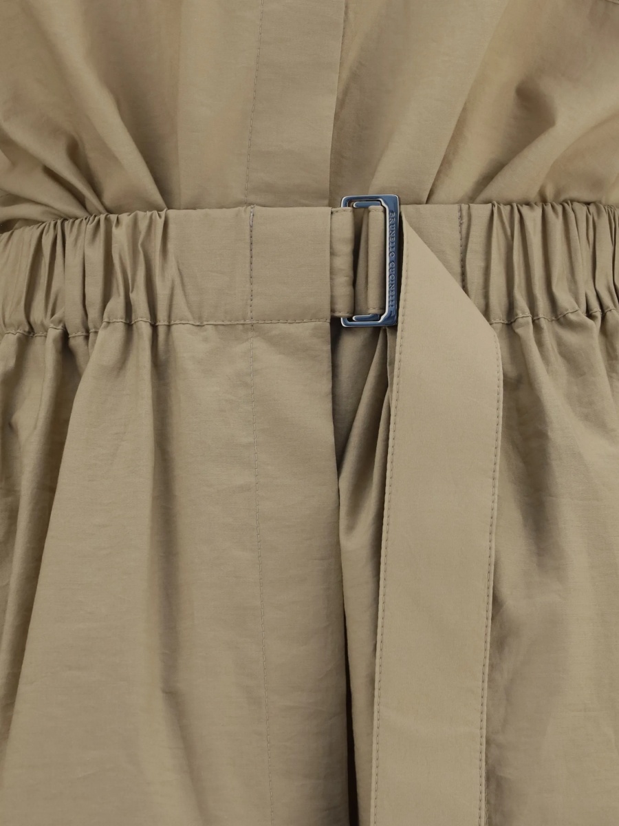 Rochie de zi Brunello Cucinelli verde - Img 5