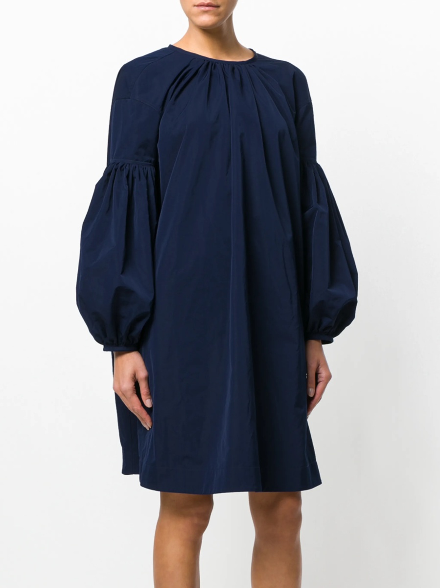 Rochie de zi Calvin Klein 205W39NYC albastra din polyester - Img 3