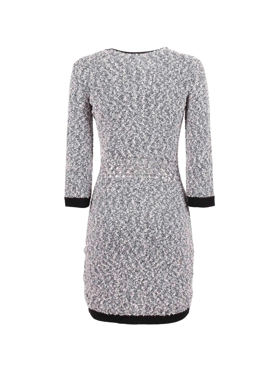Rochie de zi Elisabetta Franchi gri - Img 2