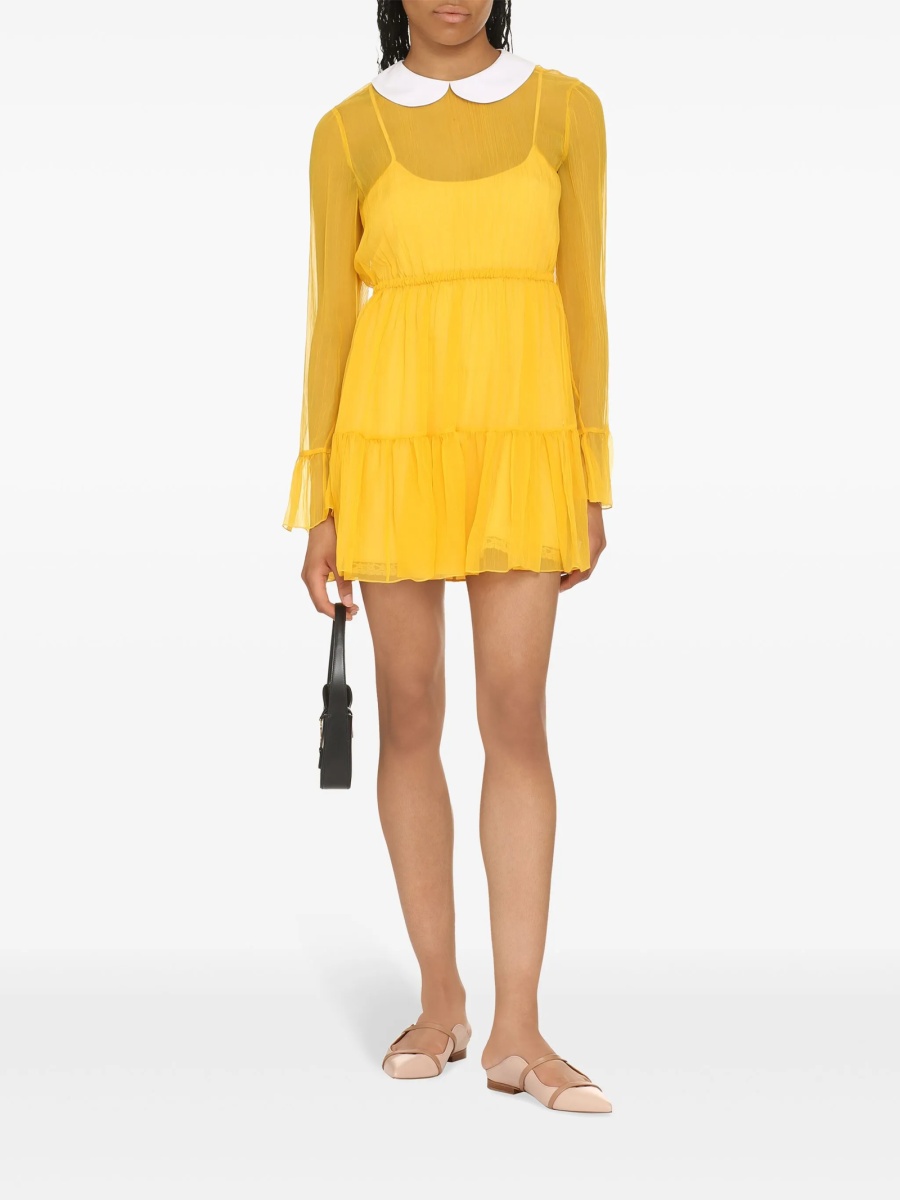 Rochie de zi Gucci galbena - Img 2