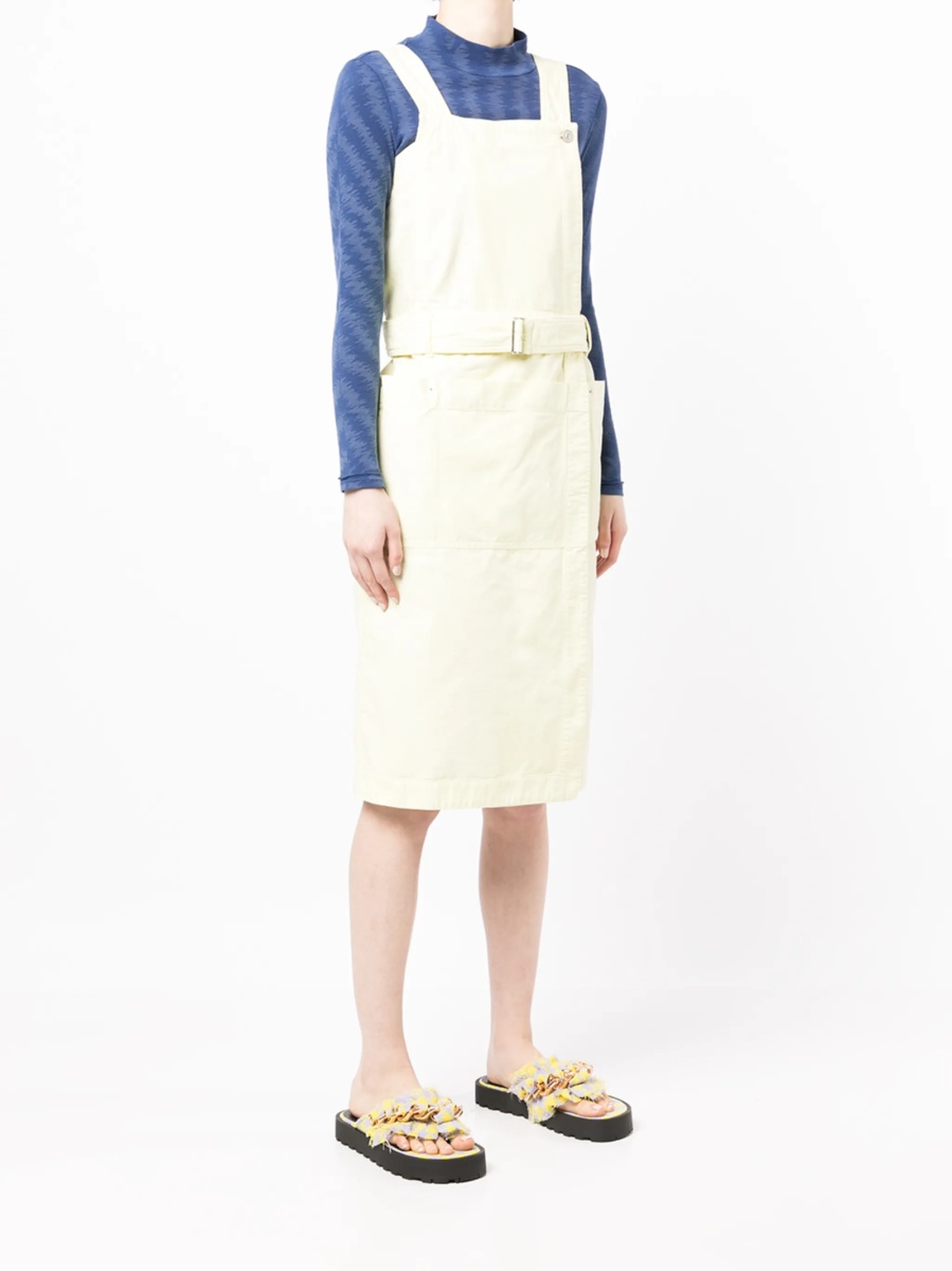 Rochie de zi Kenzo galbena - Img 3