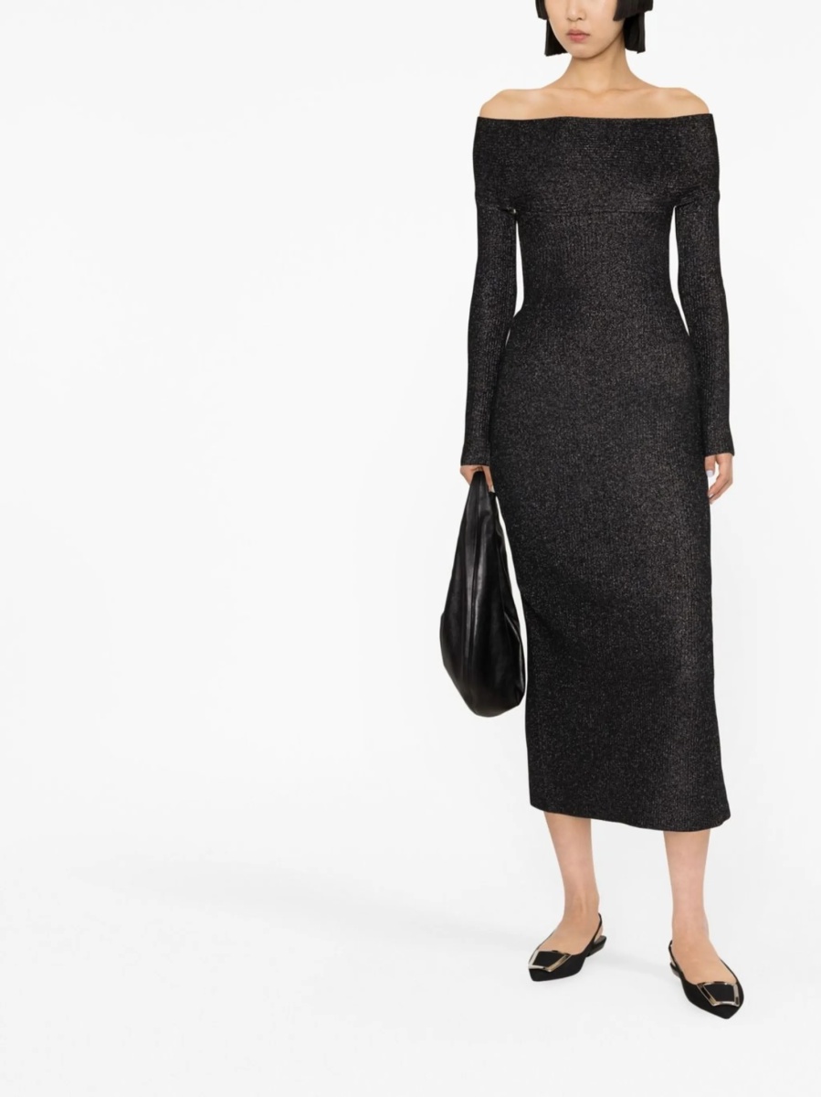 Rochie de zi Khaite neagra - Img 2
