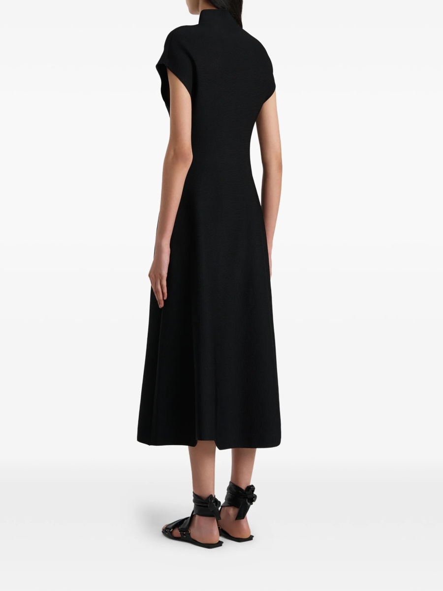 Rochie de zi Khaite neagra - Img 4
