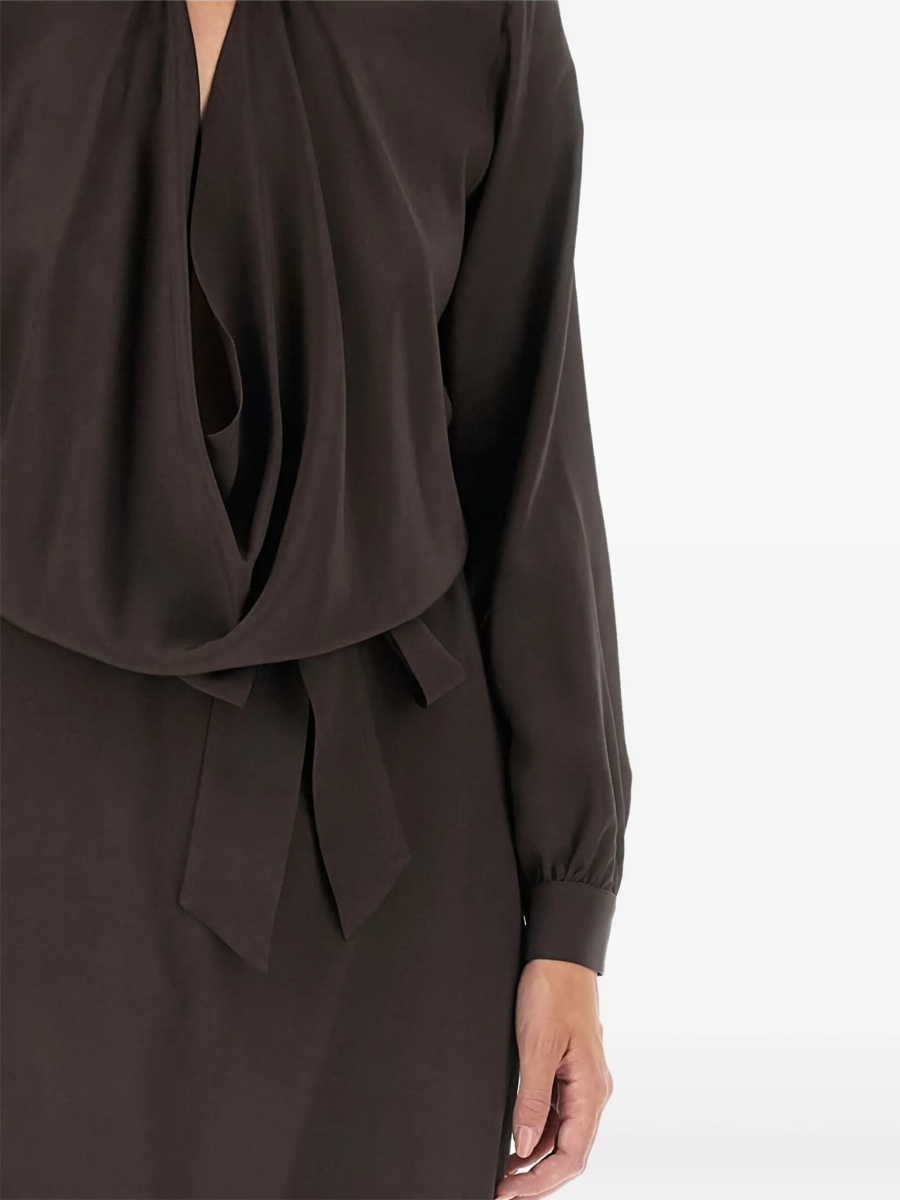 Rochie de zi KITON maro - Img 4