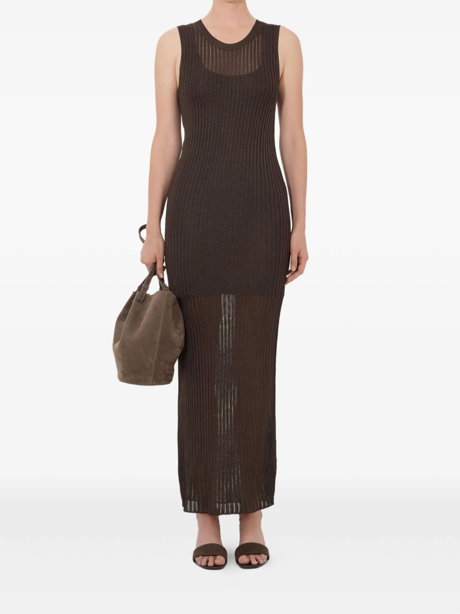 Rochie de zi LOULOU DE SAISON maro - Img 2