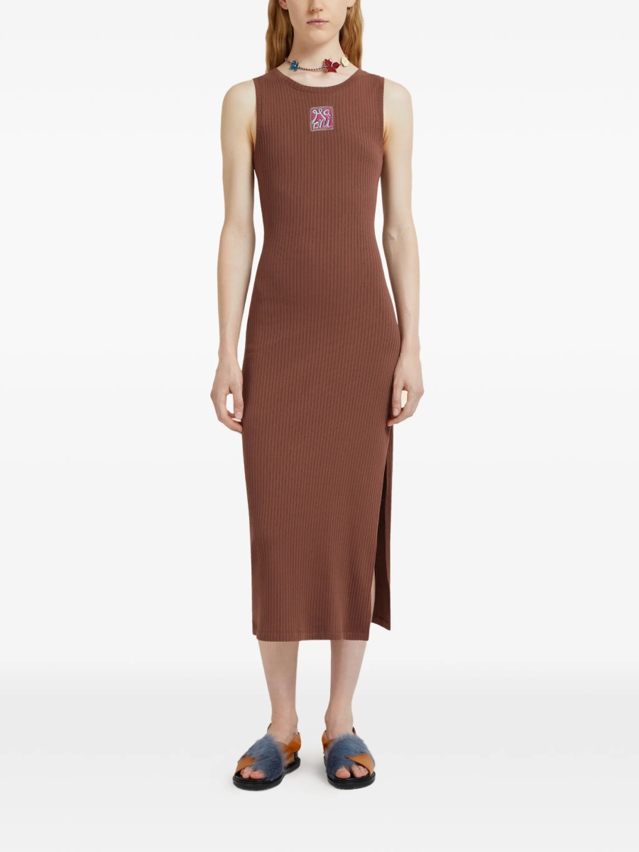 Rochie de zi Marni maro - Img 3