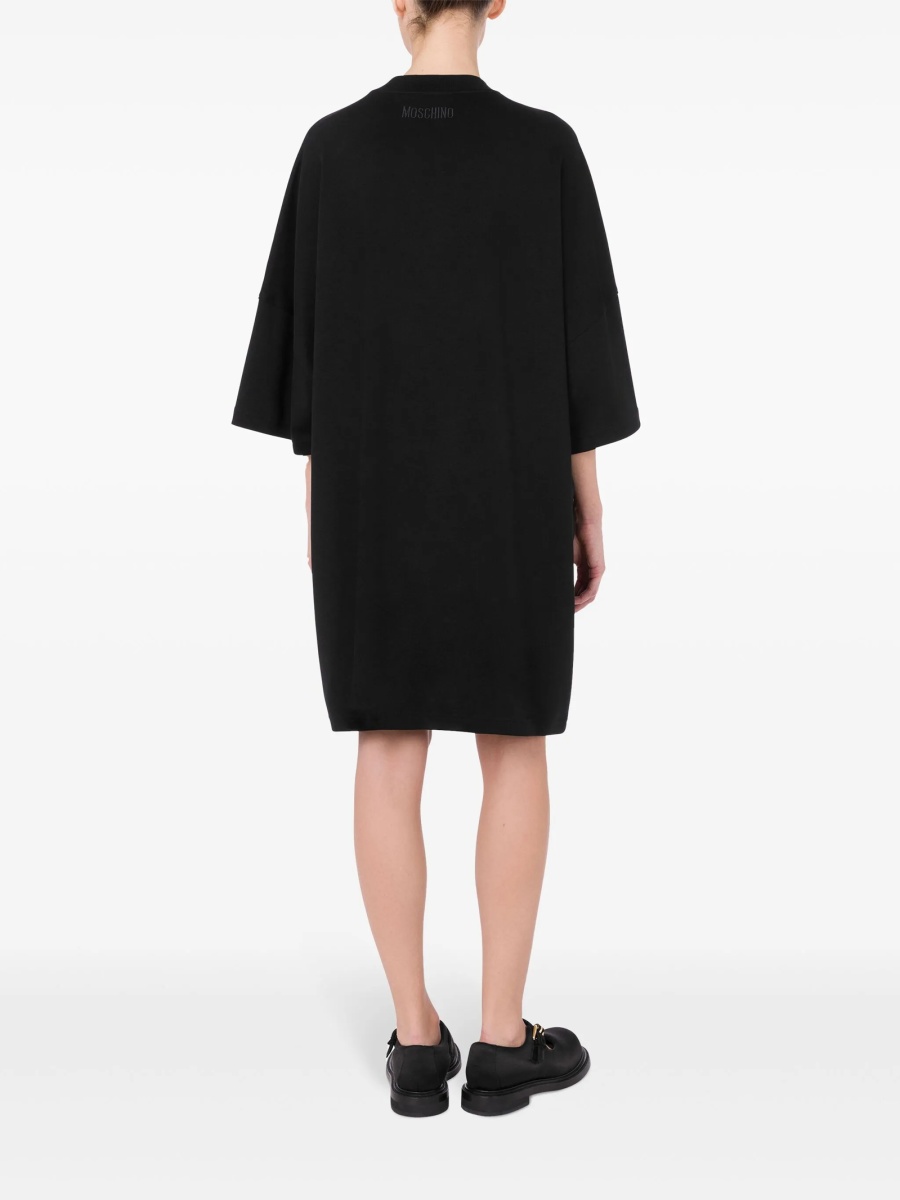 Rochie de zi Moschino neagra - Img 3
