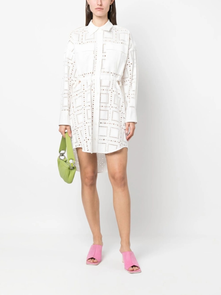 Rochie de zi MSGM alba - Img 2