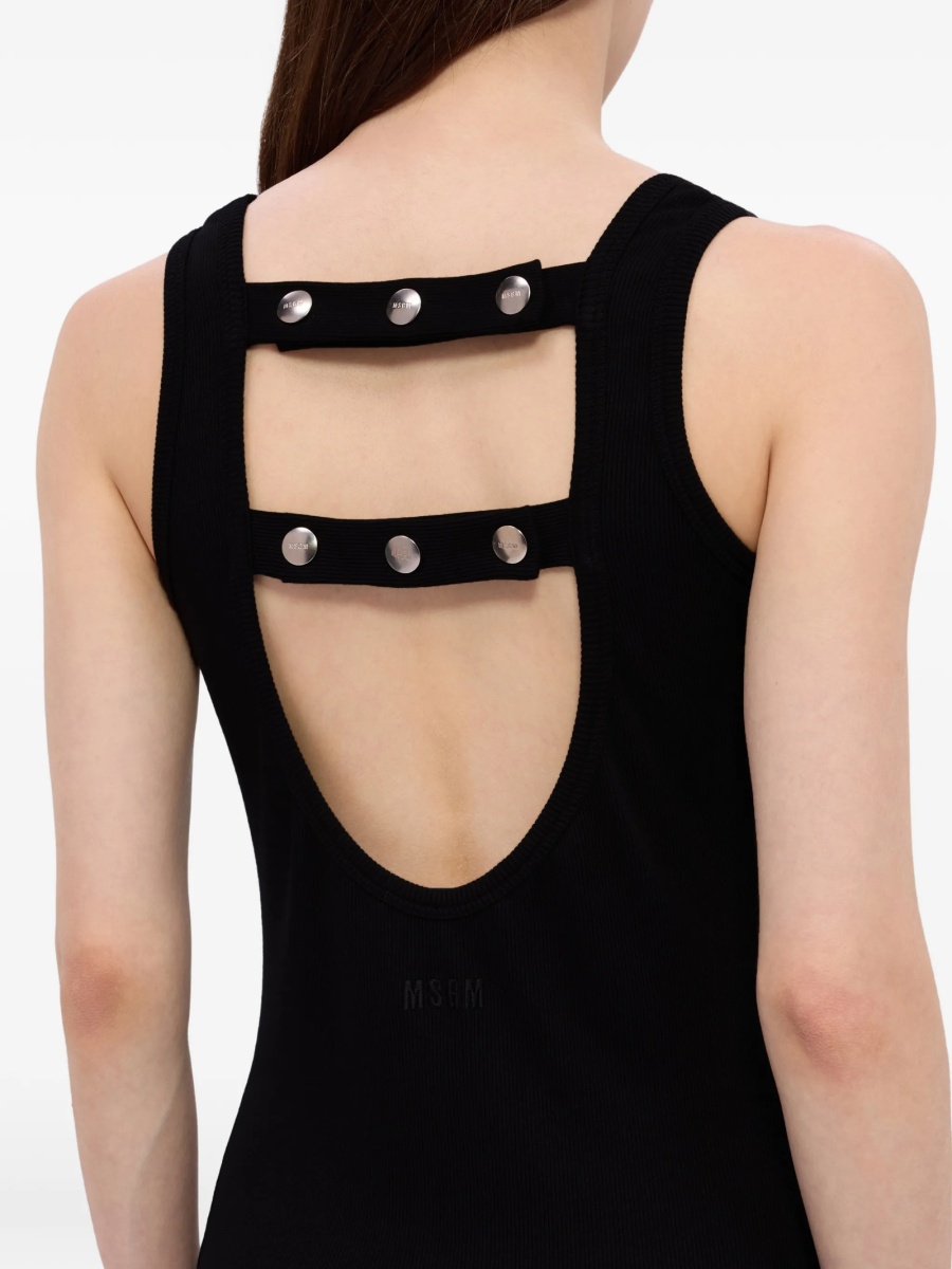 Rochie de zi MSGM neagra - Img 5