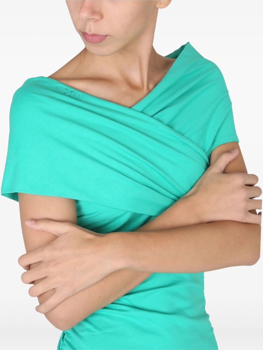 Rochie de zi MSGM verde - Img 3