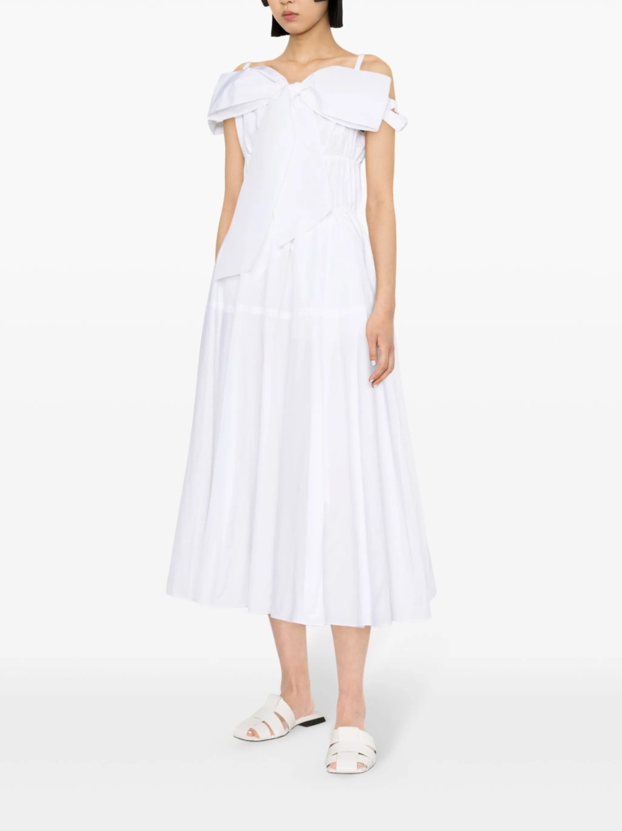 Rochie de zi Patou alba - Img 3