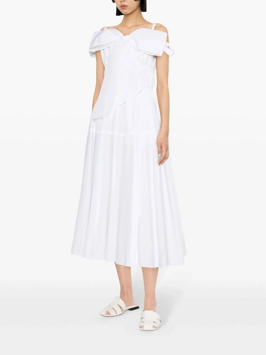 Rochie de zi Patou alba - Img 3